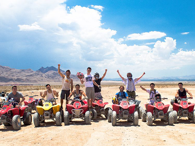 Nellis Dunes All Terrain Vehicle (ATV) Adventure north of Las Vegas